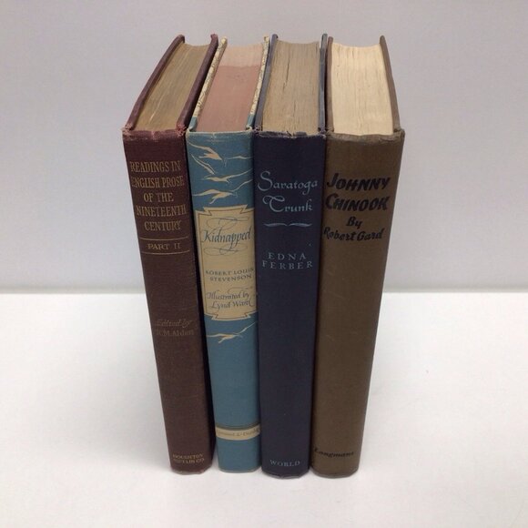 unbranded Other - Vintage 4 Book Lot Hard Cover Decor 1940-50s